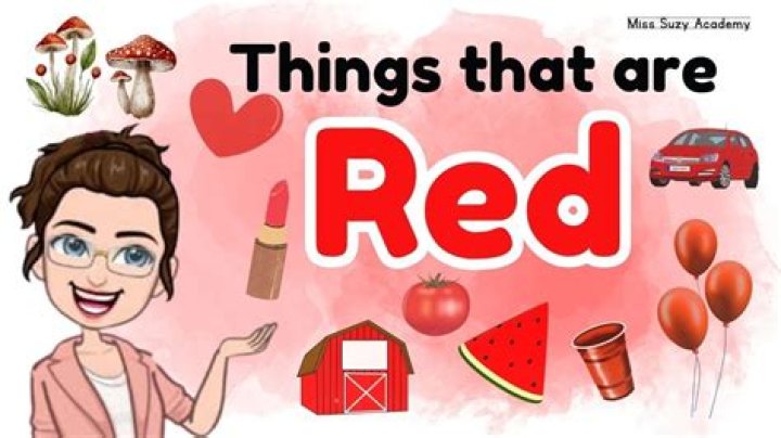 Red Things 101 Things That Are Red in Nature • Colors Explained