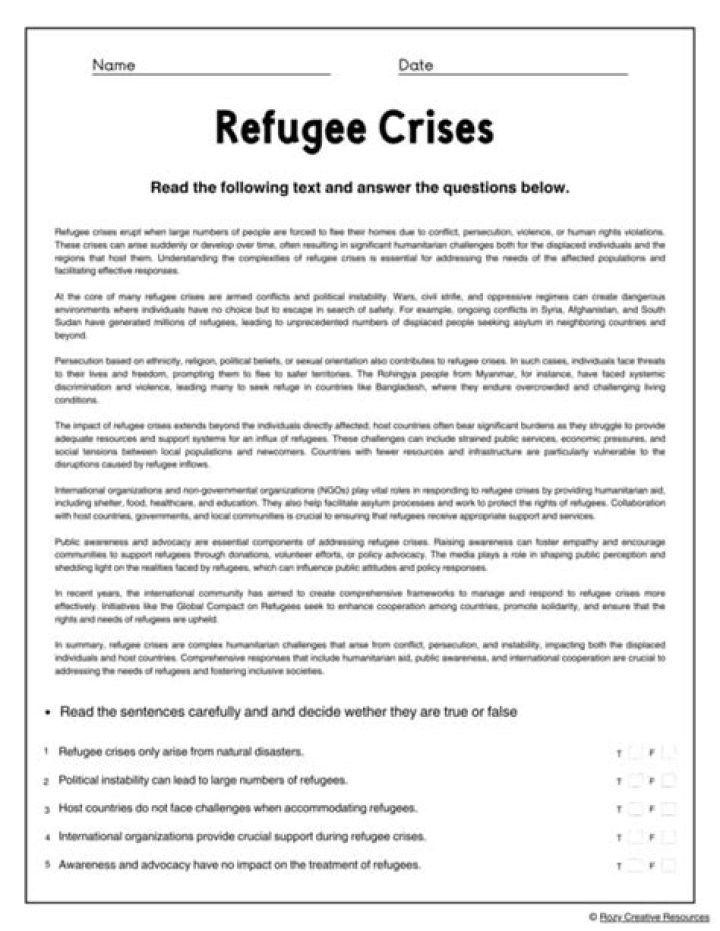 Refugee Chapter Questions PDF: Essential Study Guide & FAQs
