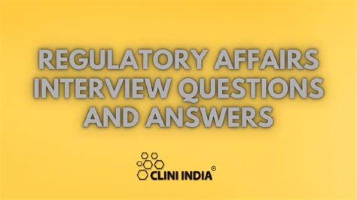 Top Regulatory Affairs Interview Questions & Answers PDF Guide