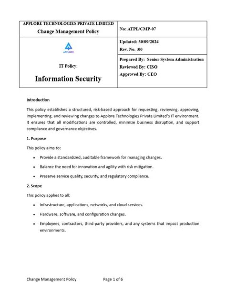 Regulatory Change Management Policy PDF: Essential Compliance Guide