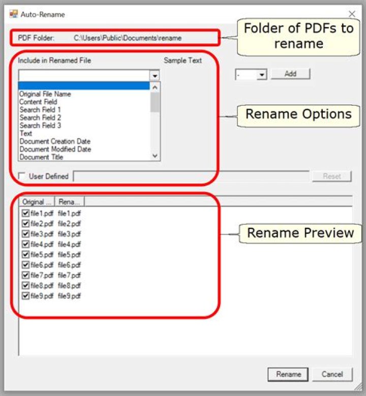 Rename PDF Files from Excel List – Automate File Renaming Easily