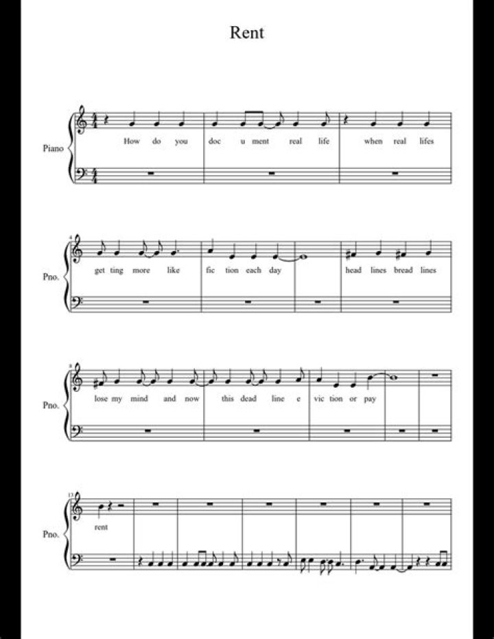 Free PDF Sheet Music Renting – Instant Download
