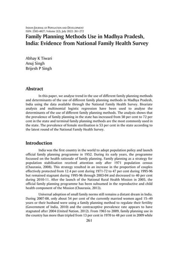 Comprehensive Research on Family Planning: Essential PDF Guide