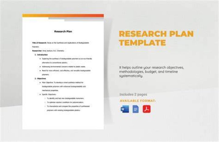 Research Plan for Assistant Professor: Essential PDF Template