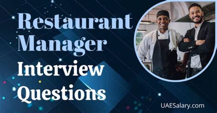 Essential Restaurant General Manager Interview Questions & Answers PDF