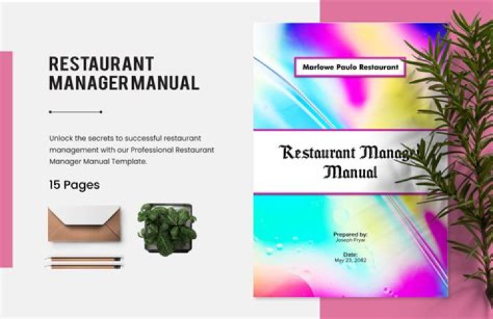 Essential Restaurant Manager Manual PDF for Smarter Operations