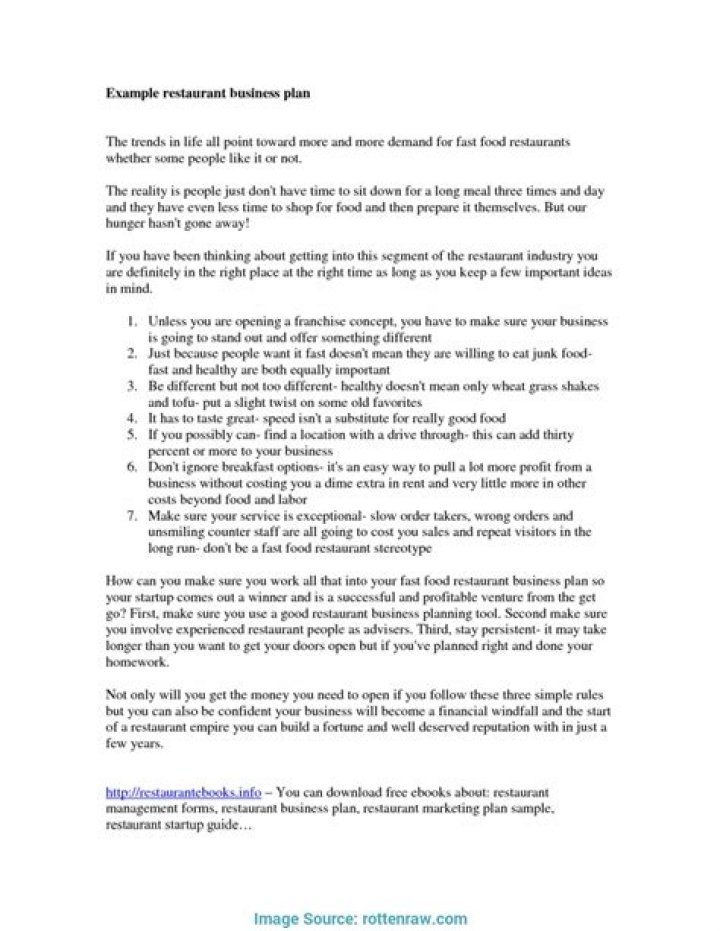 Download Your Restaurant Strategic Plan PDF Now