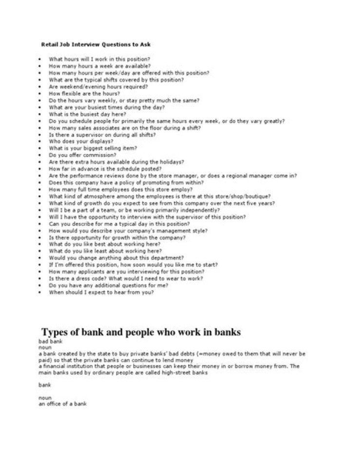 Top Retail Interview Questions PDF for Store Managers