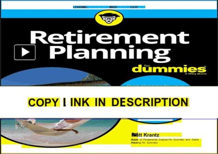 Retirement Planning for Dummies: The Complete PDF Guide