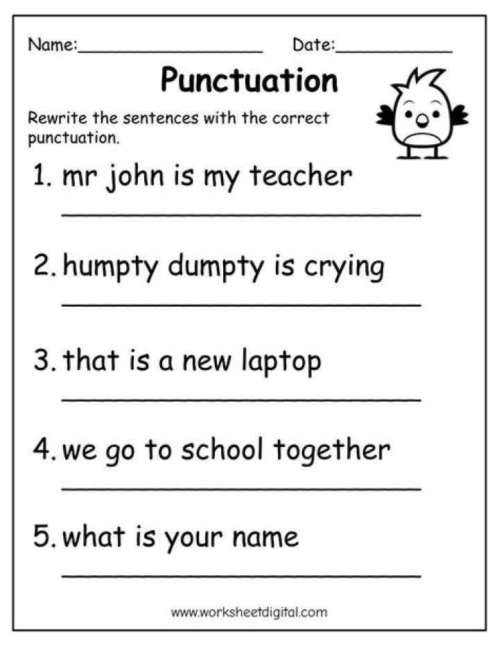 Rewrite Paragraphs with Correct Punctuation – PDF Answers