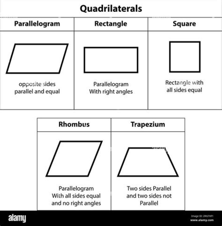 Free Printable Worksheet: Rhombuses, Rectangles, and Squares PDF
