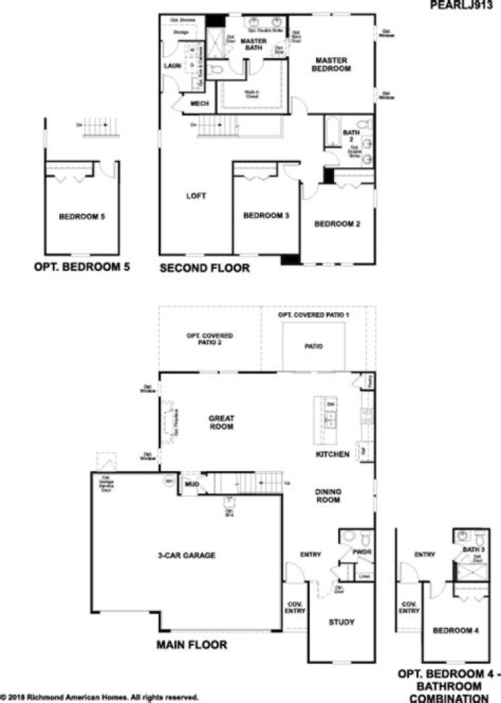 Richmond American Homes: Old Floor Plans PDF for Historic Renovation