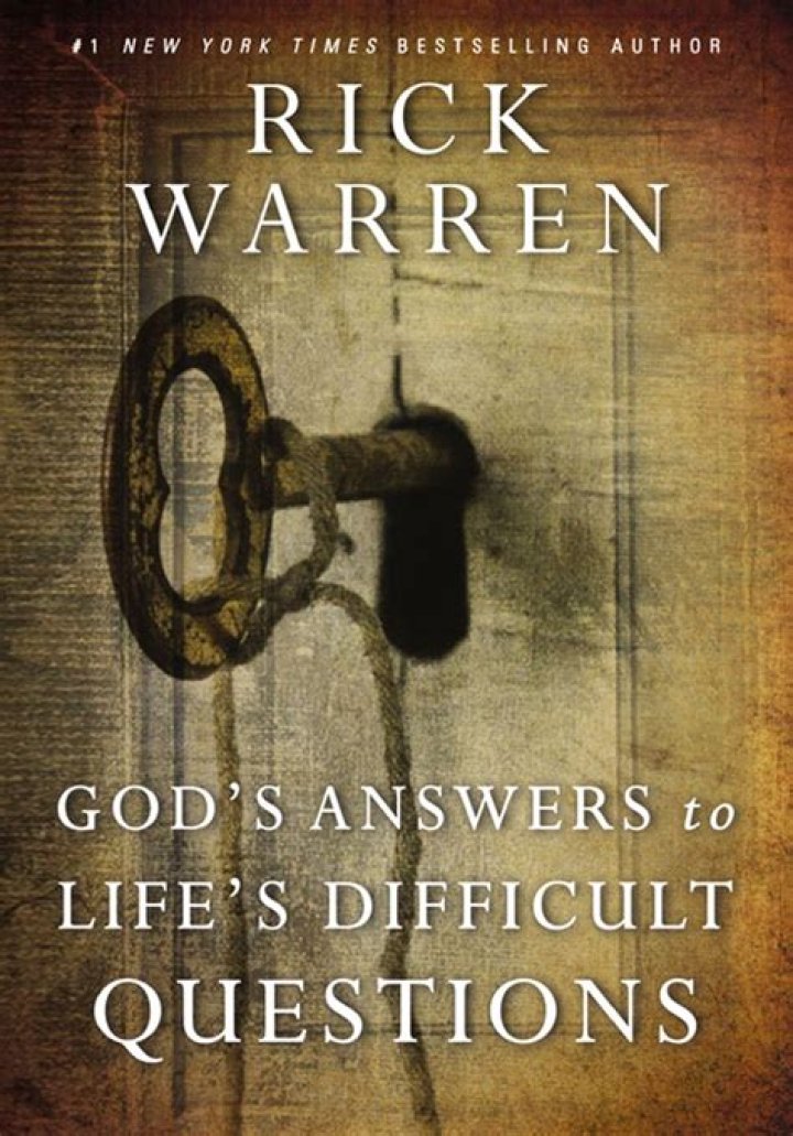 Rick Warren's Timeless Answers to Life’s Hardest Questions PDF