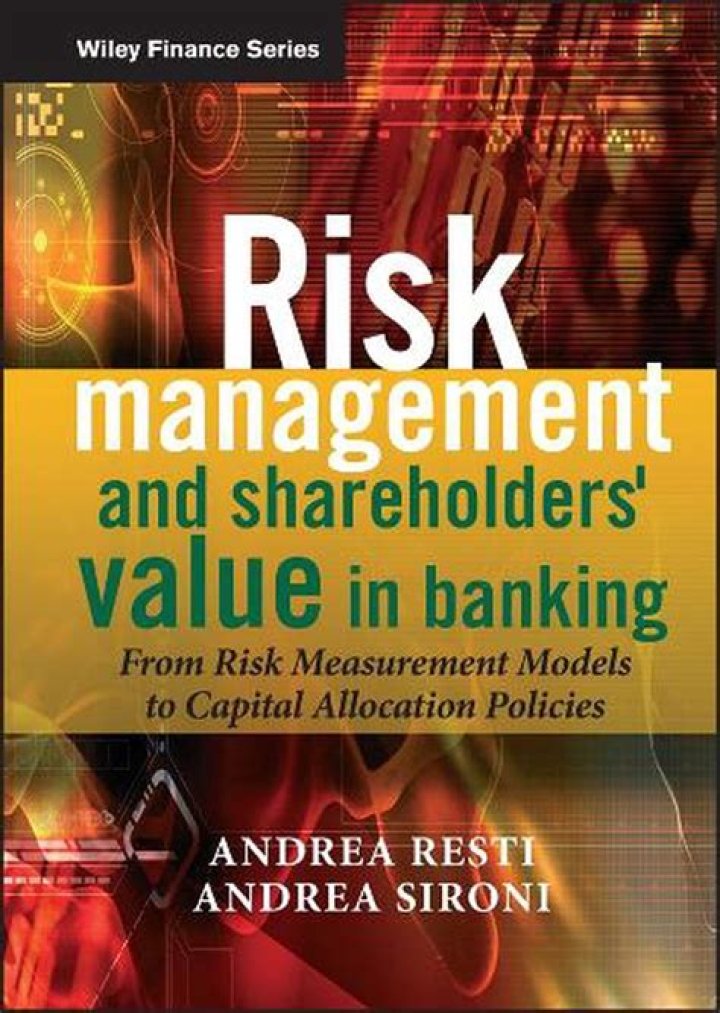 Risk Management and Shareholder Value in Banking: A PDF Guide