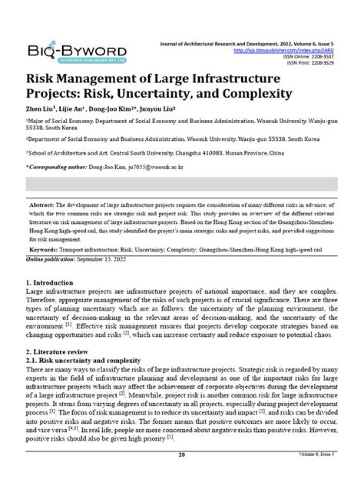 Risk Management in Infrastructure Projects: Expert PDF Guide