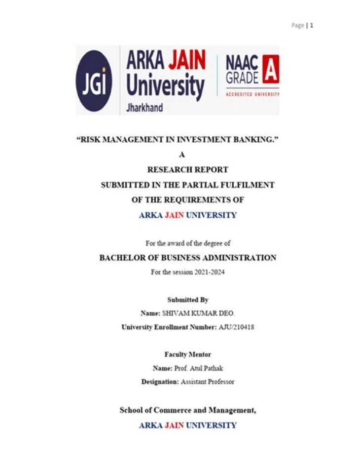 Master Risk Management in Investment Banking: Essential PDF Guide
