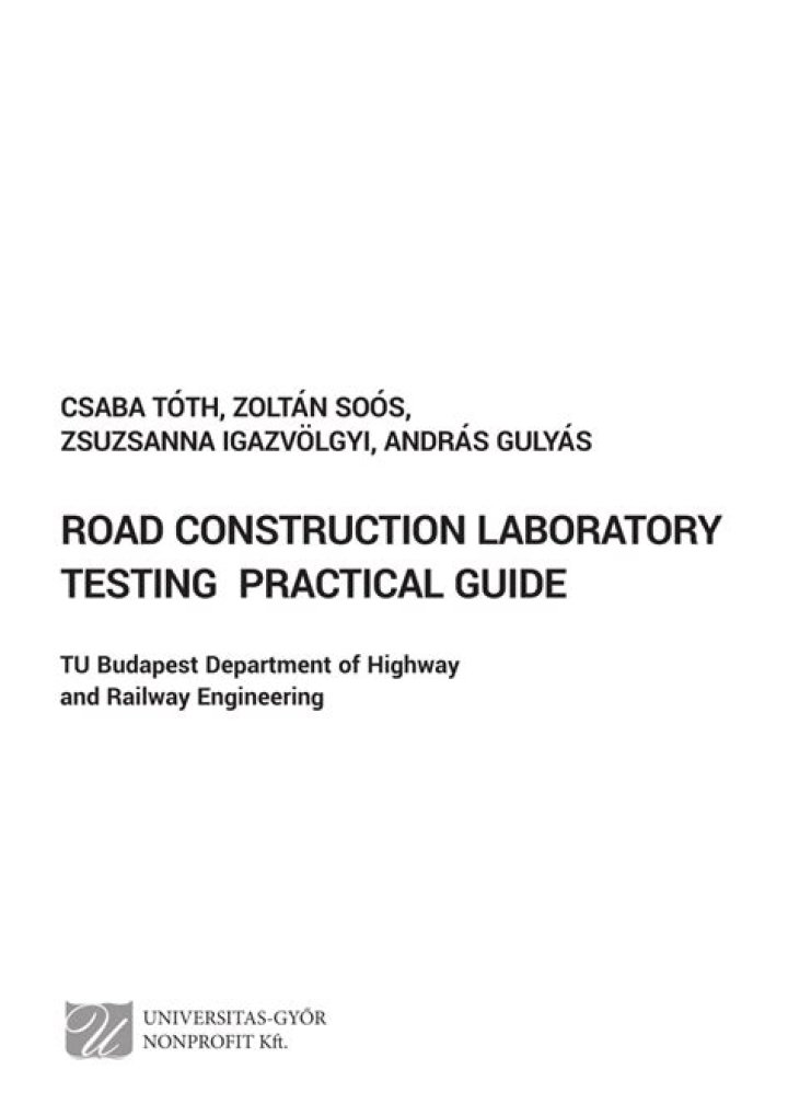 Road Construction Test PDF: Official Testing Guidelines & Reports