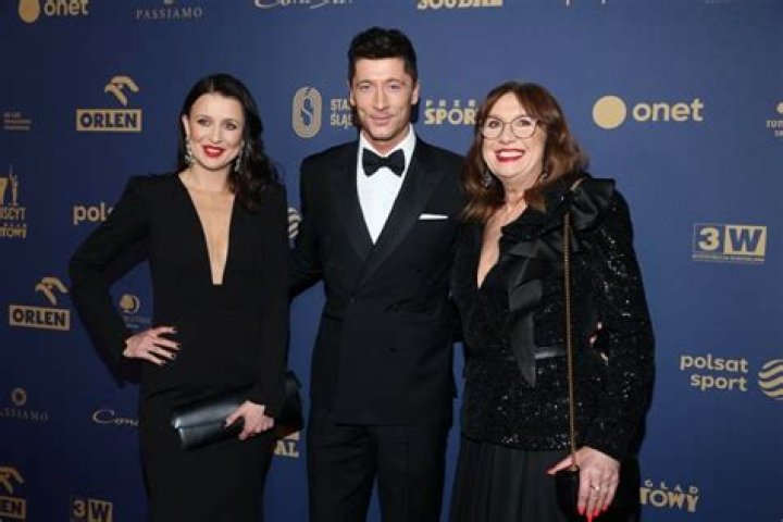 Robert Lewandowski parents Iwona Lewandowska, Krzysztof Lewandowski