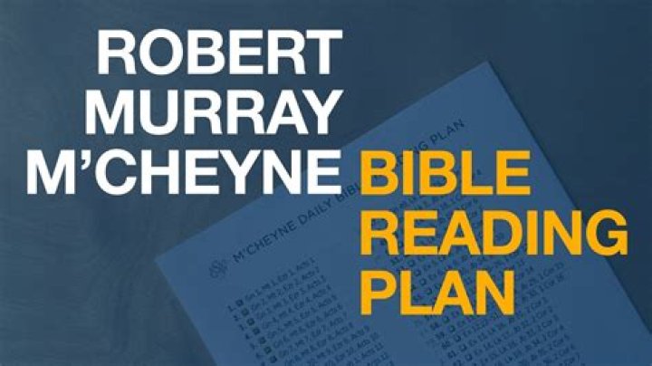 Robert Murray McCheyne Reading Plan PDF: Complete Guide to Daily Spiritual Growth