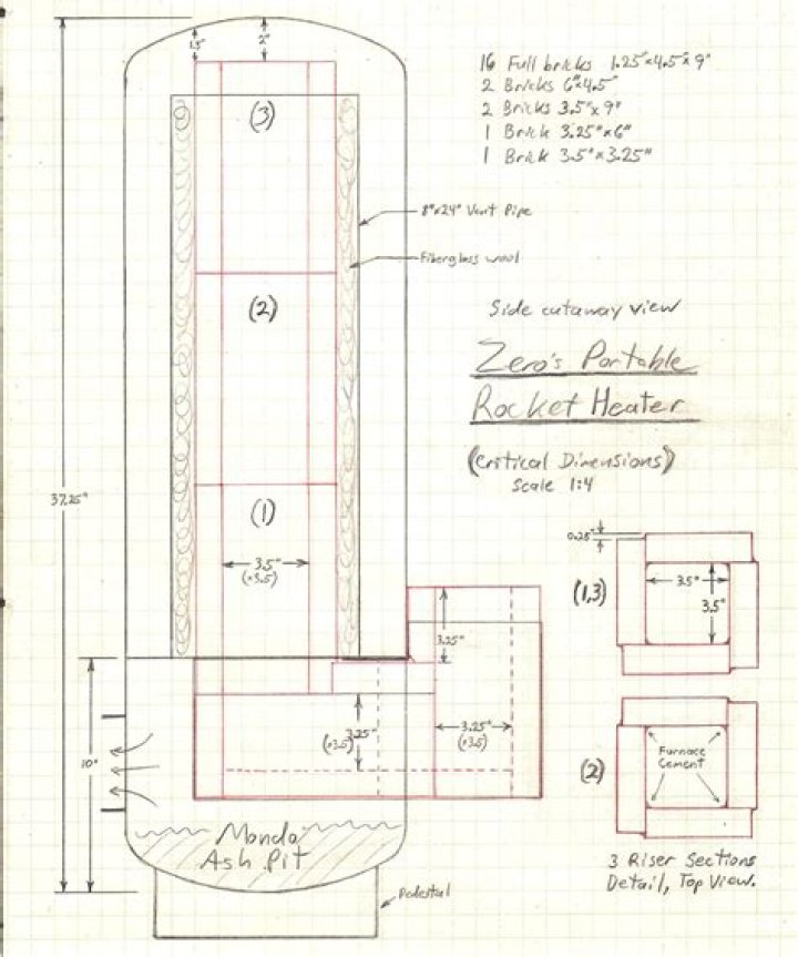 Free Rocket Stove Heater Plans PDF for Efficient Home Heating