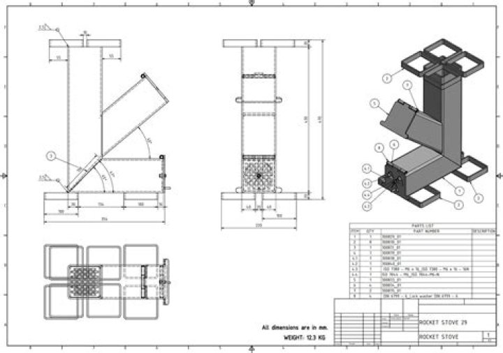 Free Rocket Stove Plan PDF: Build Your Own Efficient Cooking Stove