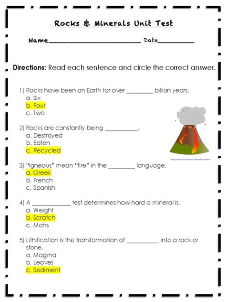 Rocks and Minerals Q&A: Expert Answers in PDF Format