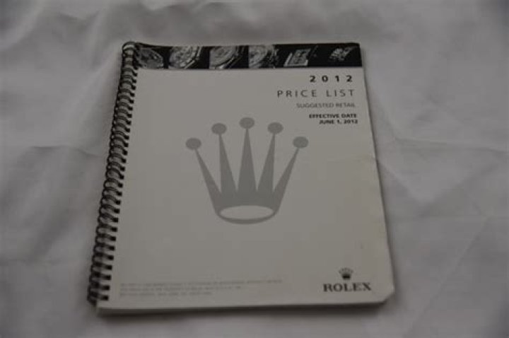 2012 Rolex Price List: PDF Guide to 2012 Rolex Watch Values