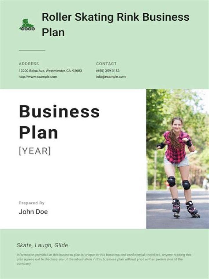 Roller Skating Rink Business Plan PDF: Launch Your Profitable Skating Venue