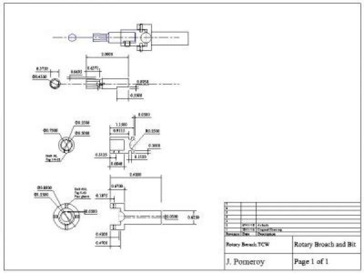 Free Rotary Broach Plans PDF – Download High-Quality Engineering Drawings