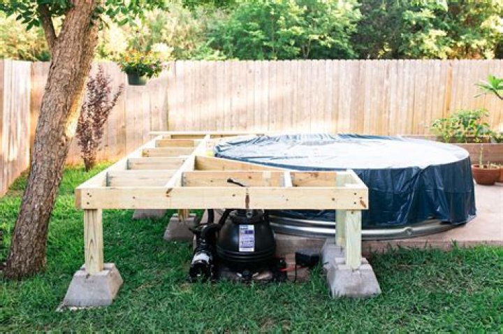 Download Round Above Ground Pool Deck Plans PDF – Free Construction Blueprints