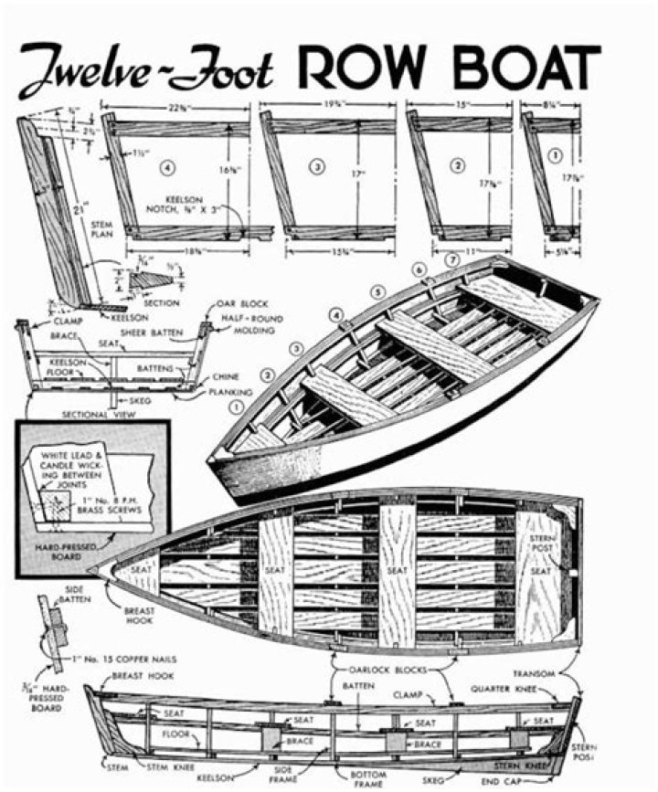 Free Row Boat Plans PDF: Build Your Own with Ease