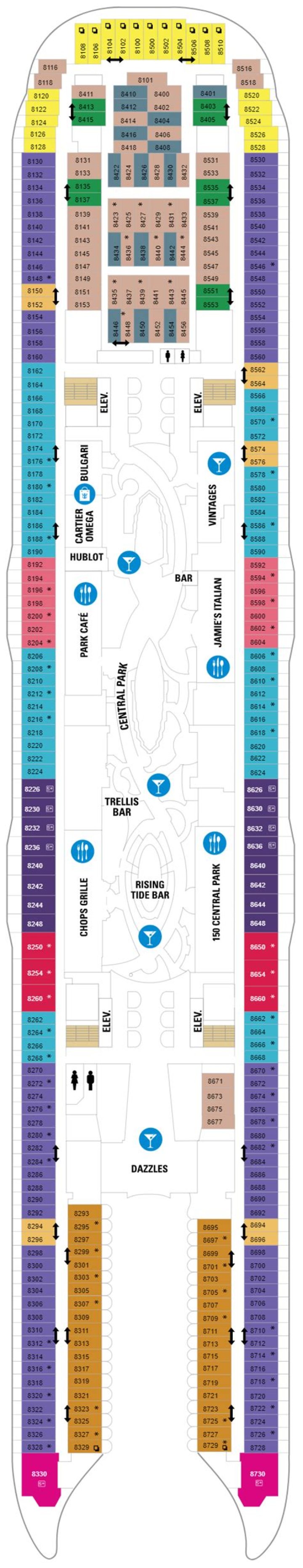 Royal Caribbean Harmony of the Seas Deck Plans PDF: Full Blueprints & Design Details