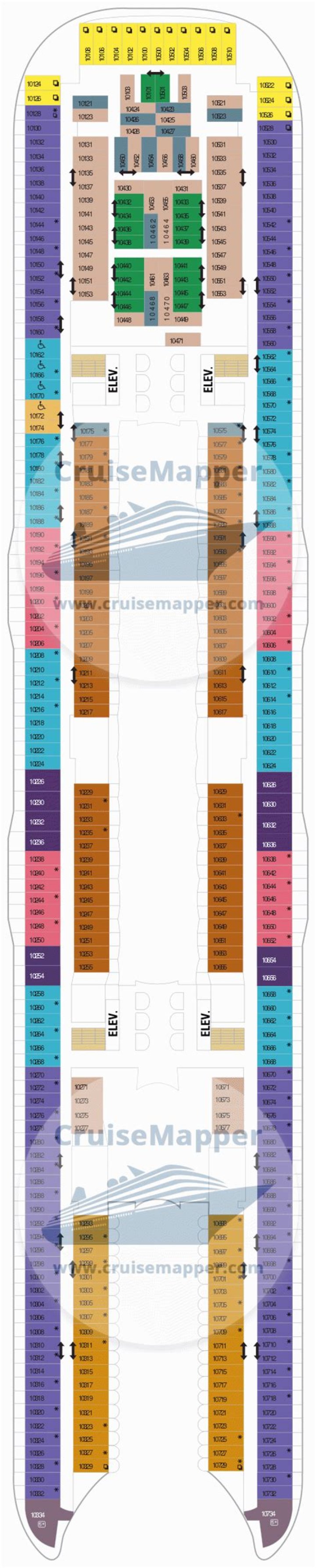 Royal Caribbean Wonder of the Seas Deck Plan PDF Guide