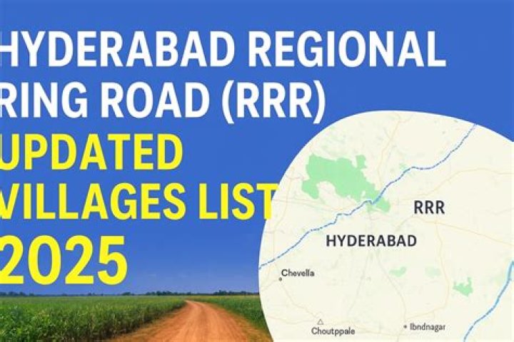 RRR Road Map Villages List PDF: Download Complete Village Directory