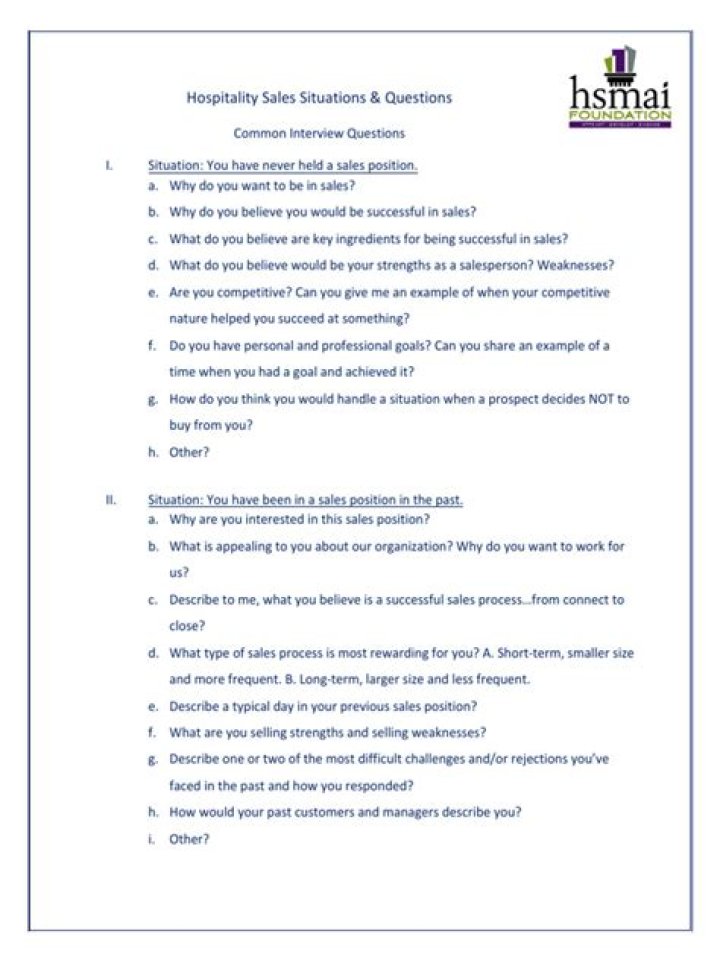Sales Interview Questions PDF: Boost Your Hiring Success