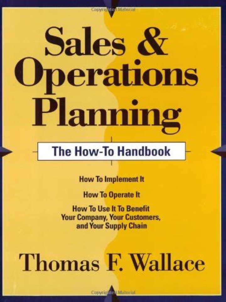 Sales & Operations Planning: How to Handbook PDF Guide