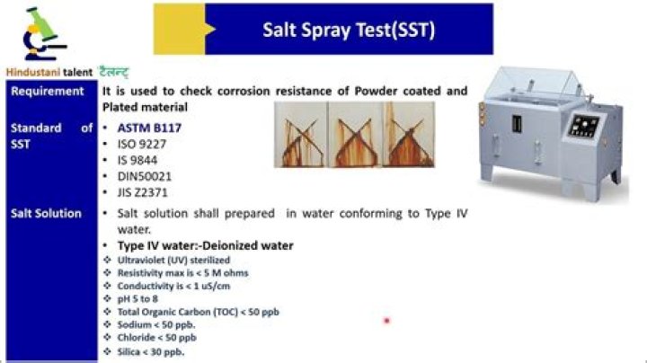 Salt Spray Test PDF: Essential Guide & Testing Standards