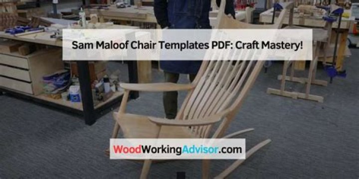 Sam Maloof Chair Plans PDF: Detailed Blueprints for Classic Design