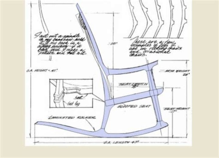 Sam Maloof Rocking Chair Plans PDF: Build Your Classic Wooden Chair