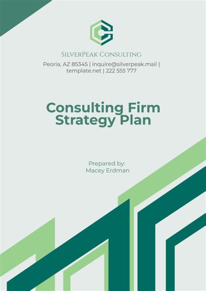 Sample Business Plan for a Consulting Firm – Downloadable PDF
