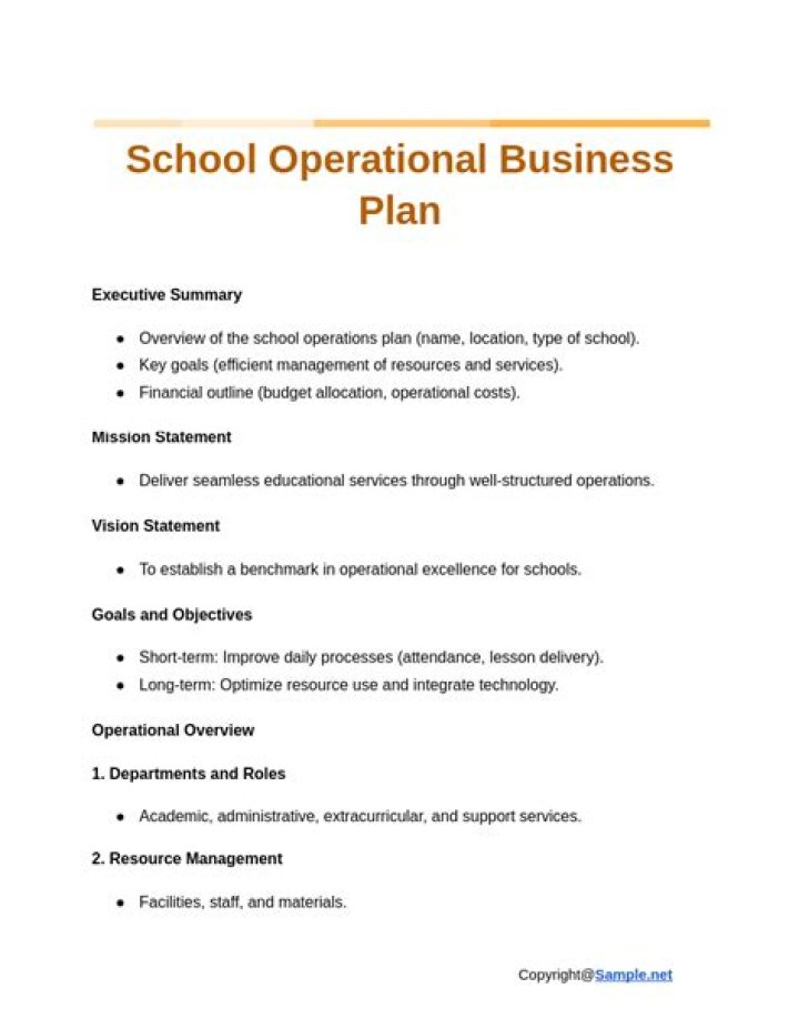 Free Sample Business Plan for High School Students PDF – Learn How to Start Your Own Business