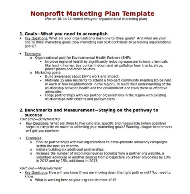 Sample Nonprofit Marketing Plan PDF: Ready-to-Use Strategy Guide