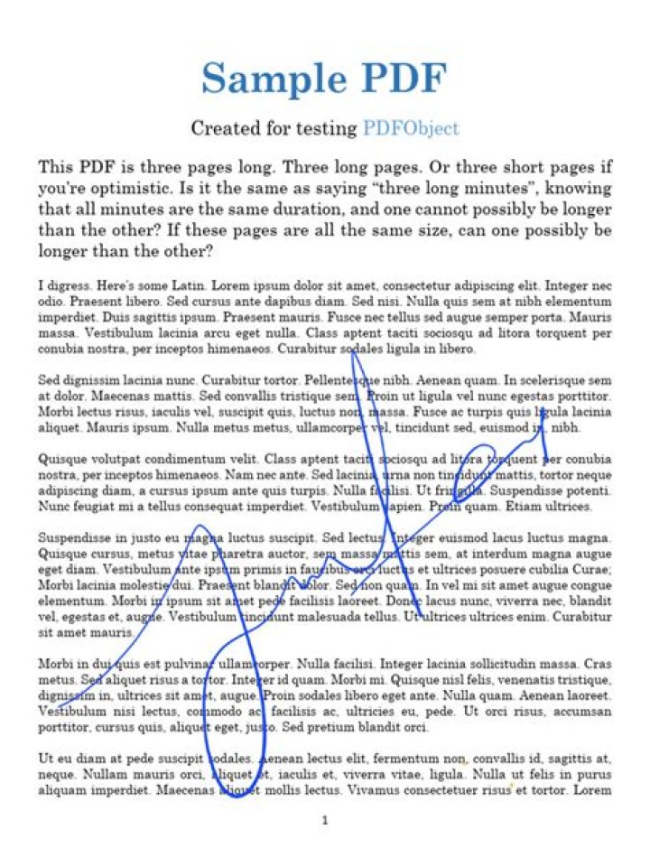 Sample PDF Document for Testing – Ready-to-Use File