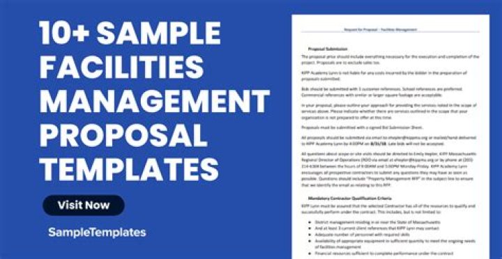 Download Free Sample Proposal for Facility Management Services PDF
