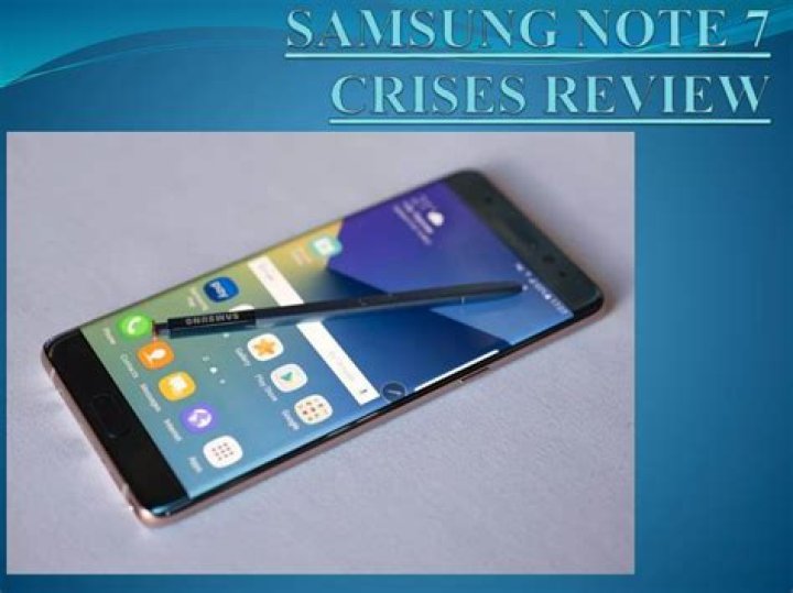 Samsung Note 7 Crisis Management PDF: Expert Response & Recovery Guide