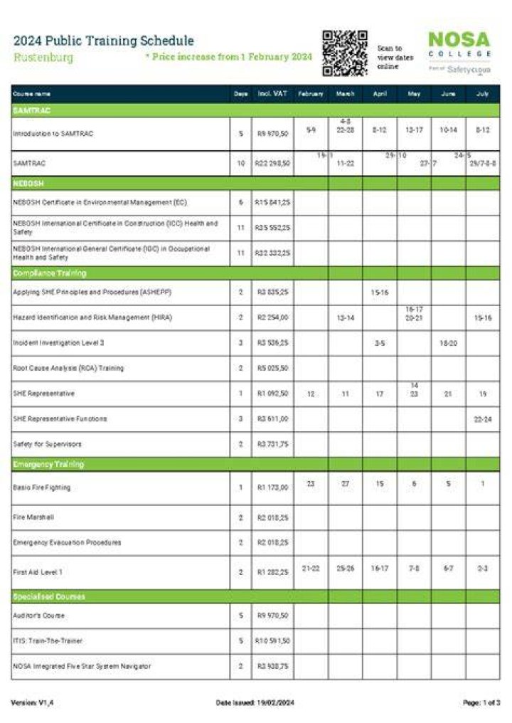 Samtrac Course Price List PDF: Affordable Training Fees & Course Details