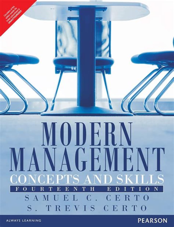 Samuel C. Certo's Modern Management: Essential Concepts and Skills PDF