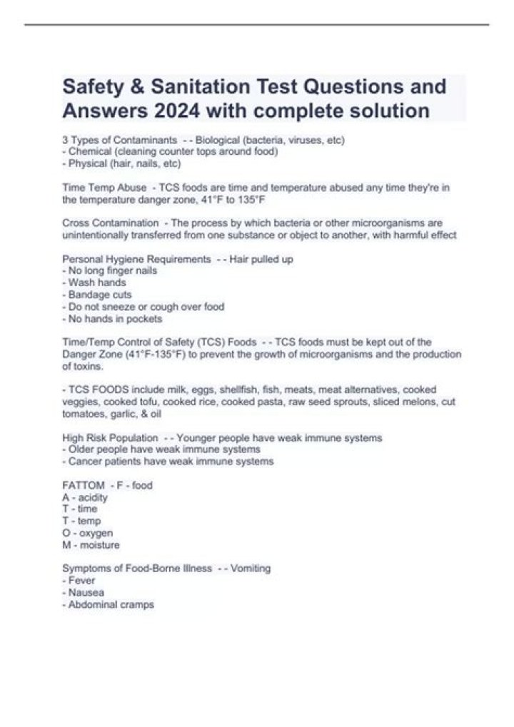 Sanitation Questions and Answers PDF: Expert Answers to Common Hygiene Queries
