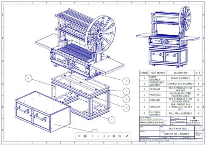 Santa Maria Grill Plans PDF: Easy-to-Follow Grilling Setup Guide