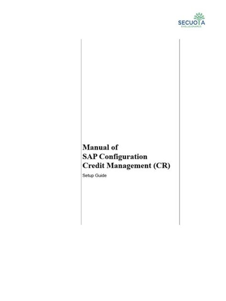 SAP Credit Management Configuration Guide: PDF Download